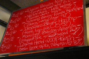 the tap list the tap list
