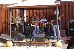 one of the bands at the beer sanctuary one of the bands at the beer sanctuary