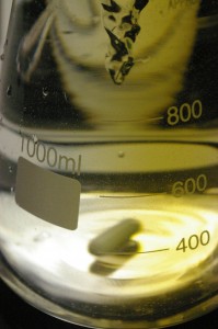 stir plate in action