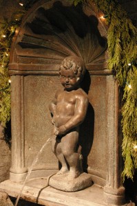 mannekin pis at brouwers
