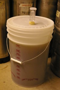 fermenting away
