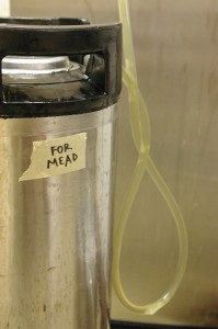 racking the mead