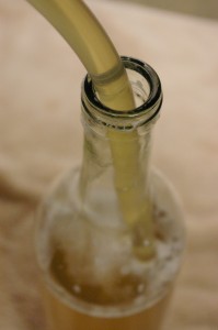 racking the mead