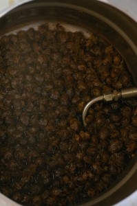 bottom of the kettle