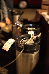 the keg lineup at the PG meeting