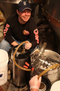 filling the fermenters