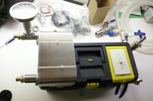 making the pump/cooler unit