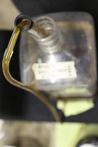 racking the all-brett amber