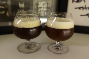 all brett on the right, mixed on the left