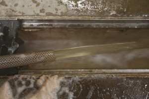 draining the last runnings